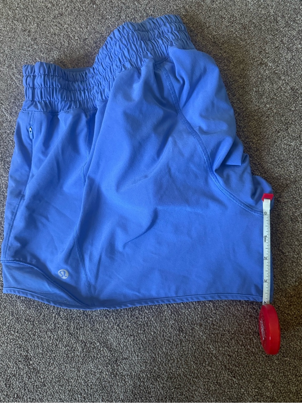 Wild Indigo Lululemon HR Hotty Hot shorts! Size 6! - Picture 4 of 4